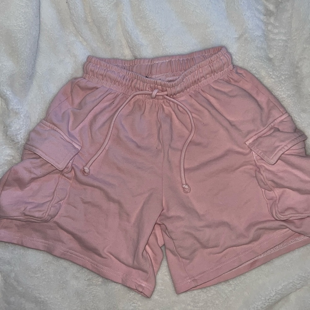 Garage Pink cargo shorts